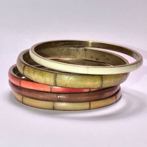 Bamboo Inspired Bangles